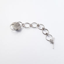 Load image into Gallery viewer, Handcrafted Beach Stone & Silver Bracelet: Nature Inspired Statement Piece
