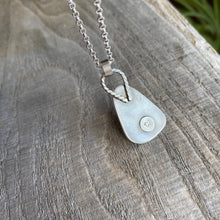 Load image into Gallery viewer, Sterling Silver Green Labradorite Pendant Necklace - Handcrafted Beauty