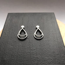 Load image into Gallery viewer, Versatile Handmade Multi-Way Earrings: Sterling Silver or Brass