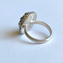 Load image into Gallery viewer, Sterling Silver Beach Stone Ring - Size 6 US