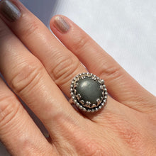 Load image into Gallery viewer, Sterling Silver Beach Stone Ring - Size 6 US