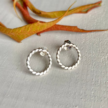 Load image into Gallery viewer, Sterling Silver Classic Earrings - Versatile Comfort