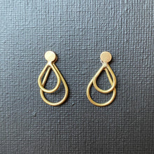 Load image into Gallery viewer, Versatile Handmade Multi-Way Earrings: Sterling Silver or Brass