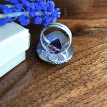 Load image into Gallery viewer, Sterling Silver Boho Statement Ring - Handcrafted - Size 7 US