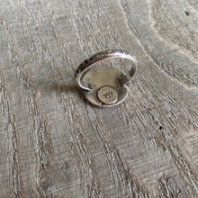 Load image into Gallery viewer, Sterling Silver Ripple Ring - Handcrafted Symbol of Intention - Size 7 US