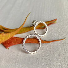 Load image into Gallery viewer, Sterling Silver Classic Earrings - Versatile Comfort