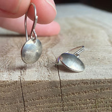 Load image into Gallery viewer, Sterling Silver Hand-Forged Everyday Earrings