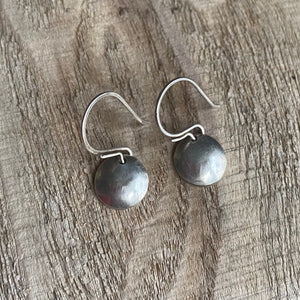 Sterling Silver Hand-Forged Everyday Earrings