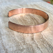 Load image into Gallery viewer, Inspiration cuff - &quot;Rebel Scum&quot; - etched copper bracelet